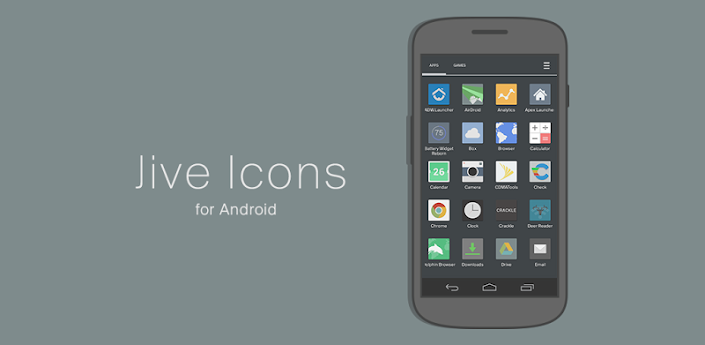 Jive Icons (Apex, Nova, ADW) v2.2.6 Apk Zippyshare