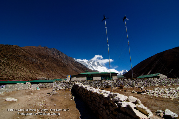 Dingboche wind power system