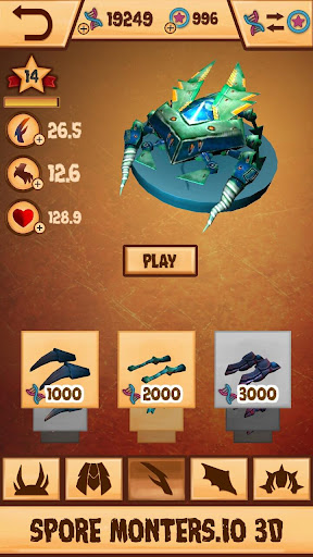 Game Spore Monsters.io 3D Hack Mod