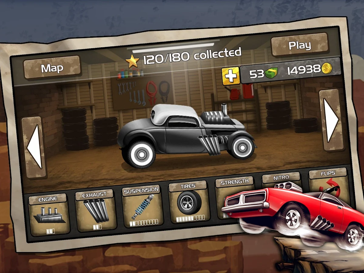 Stunt Car Challenge 2 V1.11 APK MOD [Monedas Ilimitadas] Full para android