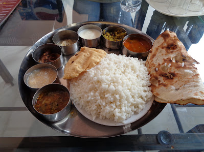 A good lunch enroute virajpete