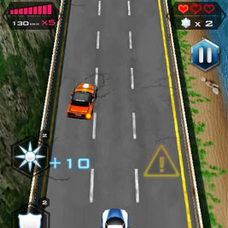 เกมรถซิ่ง Death Racing (Android) มาหักหลบรถให้ไปได้ไกลกัน