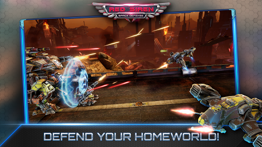 Red Siren Space Defense Mod Full