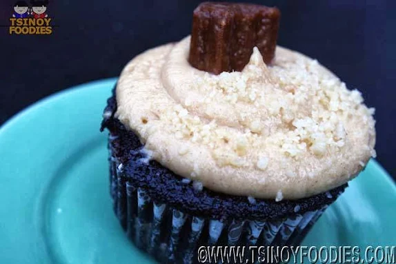 chocnut pb cupcake